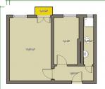 Möblierte 1 Zimmer Wohnung mi Balkon in Steglitz Schloßstrasse