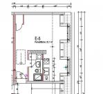 1 Zimmer Büro im Dachgeschoss - 33 qm 